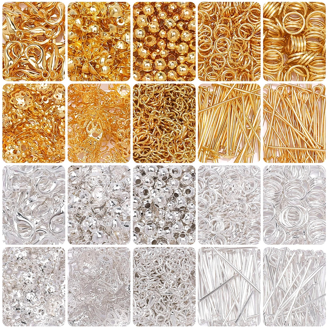 1Set/Bag Jewelry Making Starter Kit Earrings Necklace Findings DIY Beads Jewelry AccessoriesSuitable For Adults And Beginners (G